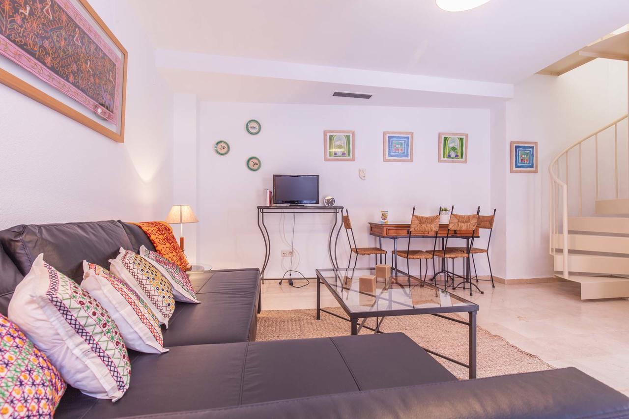 Duplex Santa Cruz Lejlighed Sevilla Eksteriør billede